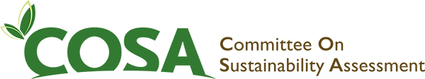 COSA | Committee on Sustainability Assessment Logo